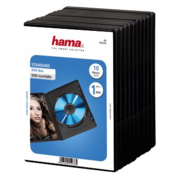 Конверт HAMA Коробка Hama H-51276 Jewel Case для DVD 10 шт. пластик черный