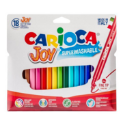 Фломастеры Carioca Joy 40555 18цв. блистер