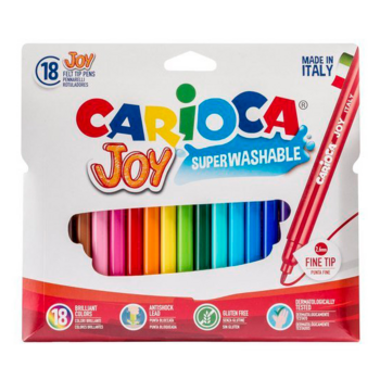 Фломастеры Carioca Joy 40555 18цв. блистер