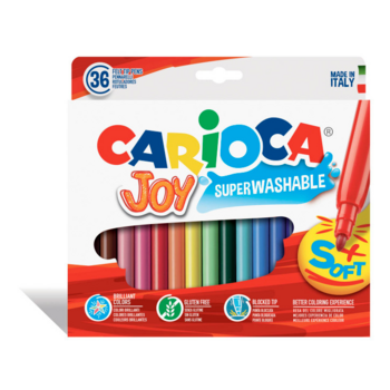 Фломастеры Carioca Joy 40556 36цв. блистер