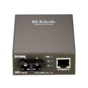 Медиаконвертер D-Link DMC-F02SC DMC-F02SC/A1A Преобразует сигнал из стандарта 10BASE-T/100BASE-TX Fast Ethernet на витой паре в сигнал стандарта 100BASE-FX Fast Ethernet разъем SC по многомодовому оптическому кабелю (до 2 км)