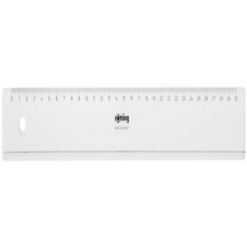 Линейка Rotring Centro Flat Ruler S0220950 пластик дл.30см прозрачный