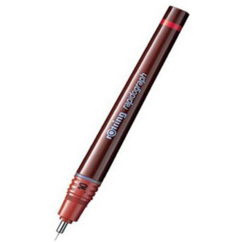 Рапидограф Rotring 1903234 0.1мм съемный пишущий узел/сменный картридж