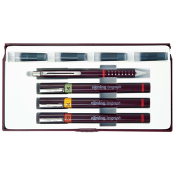 Набор изографов Rotring Junior Set S0699320 в компл.:0.2/0.3/0.5мм/1 кар Tikky 0.5мм/4 кртр