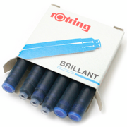 Картридж для перьевой ручки Rotring Artpen S0194681 черн.:синие (упак.:6шт)