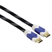 Кабель аудио-видео Hama H-11910 HDMI (m)/HDMI (m) 1.5м. Позолоченные контакты черный (00011910)