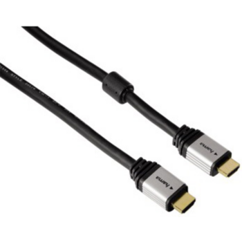 Кабель аудио-видео Hama H-53760 HDMI (m)/HDMI (m) 1.8м. феррит.кольца Позолоченные контакты черный 5зв (00053760)