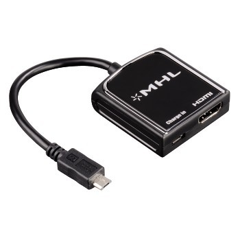 Адаптер аудио-видео Hama H-54510 HDMI (f)/Micro HDMI (m) 0.2м. черный (00054510)