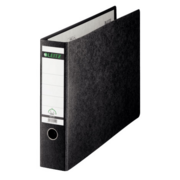 Папка-регистратор Leitz 10730000 A3 75мм картон черный мрамор