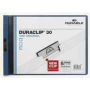 Папка с клипом Durable Duraclip Original 2246-07 A4 1-30лист. темно-синий