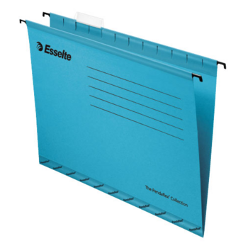 Папка подвесная Esselte Pendaflex Plus Foolscap 90334 картон синий (упак.:25шт)