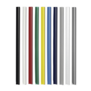 Скрепкошина Durable Spine Bars 2900-07 пластик 30листов 15х3мм темно-синий (упак.:100шт)