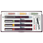 Набор рапидографов Rotring Combi Junior Set S0699480 в компл.:0.25/0.35/0.5мм/аксессуары