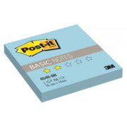 Блок самоклеящийся бумажный 3M Post-it Basic 654R-BB 7100058136 76x76мм 100лист. голубой