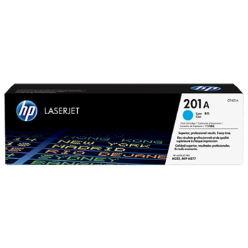 Расходные материалы HP CF401A Картридж, Cyan {LaserJet Pro M252n/M252dw, 1400 страниц.}