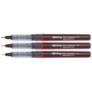 Набор ручек капиллярных Rotring TIKKY GRAPHIC (1904812) :3 ручки: 0.3/0.5/0.7мм черные чернила