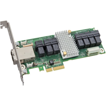 Экспандер SAS интерфейса RES3FV288 932895 28 internal port and 8 external port, SAS-3 12Gb/s expander card with ports configurable for input or output.
