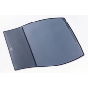 Настольное покрытие Durable Desk Pad (7209-01) 39х44см черный эргономичная форма нескользящая основа прозрачный верхний слой