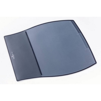 Настольное покрытие Durable Desk Pad (7209-01) 39х44см черный эргономичная форма нескользящая основа прозрачный верхний слой