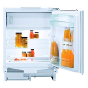 Встраиваемые холодильники GORENJE Встраиваемые холодильники GORENJE/ 82x59.6x54.5, объем камер 105+21 л, однокамерный холодильник, верхняя морозильная камера, монтаж под столешницу