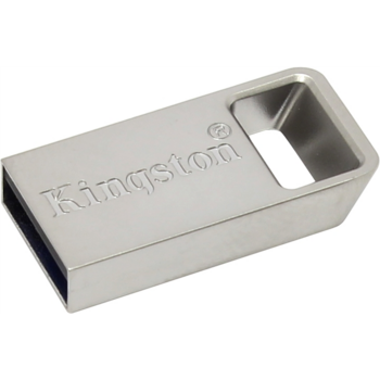 Флеш Диск Kingston 64Gb DataTraveler Micro 3.1 DTMC3/64GB USB3.1 серебристый