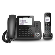 Р/Телефон Dect Panasonic KX-TGF310RUM серый металлик АОН