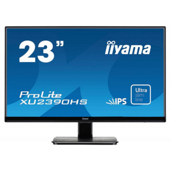 Монитор Iiyama 23" ProLite XU2390HS-B1 черный IPS LED 5ms 16:9 DVI HDMI M/M матовая 1000:1 250cd 178гр/178гр 1920x1080 D-Sub FHD 4кг