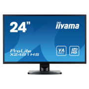 Монитор Iiyama 23.6" ProLite X2481HS-B1 черный VA LED 6ms 16:9 DVI HDMI M/M матовая 250cd 178гр/178гр 1920x1080 D-Sub FHD 3.7кг