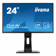 IIYAMA 23.6" XB2481HS-B1(C) черный {VA LED 1920x1080 5ms 16:9 3000:1 250cd 160гр/160гр DVI HDMI D-Sub}