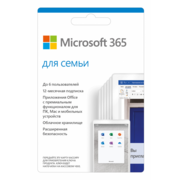 Право на использование программы (поставляется электронно) Microsoft 365 Family AllLng Sub PK Lic 1YR Online CEE C2R NR