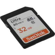 Флеш карта SDHC 32Gb Class10 Sandisk SDSDUNC-032G-GN6IN Ultra 80