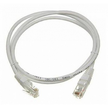 Патч-корд Lanmaster LAN-PC45/U5E-0.5-GY UTP вилка RJ-45-вилка RJ-45 кат.5е 0.5м серый LSZH (уп.:1шт)