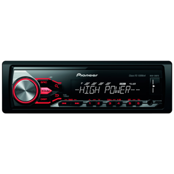 Автомагнитола Pioneer MVH-280FD 1DIN 4x100Вт