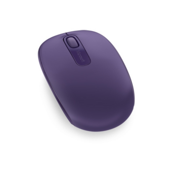 Мышь Microsoft Mobile Mouse 1850 фиолетовый оптическая (1000dpi) беспроводная USB для ноутбука (2but)