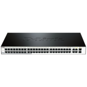 Сетевое оборудование D-Link DES-1210-52/C1A Настраиваемый коммутатор WebSmart с 48 портами 10/100Base-TX, 2 портами 10/100/1000Base-T, 2 комбо-портами 100/1000Base-T/SFP