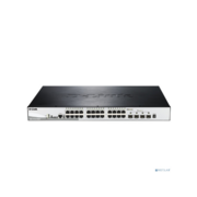 Коммутатор D-Link DGS-1510-28XMP/A1A 24x1Гбит/с 4xКомбо(10GBase-T/SFP+) 4SFP+ 24PoE+ 370W управляемый