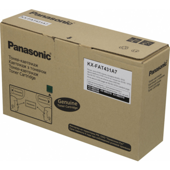 Картридж лазерный Panasonic KX-FAT431A7 черный (6000стр.) для Panasonic KX-MB2230/2270/2510/2540