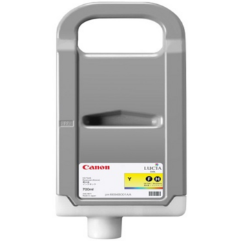 Картридж струйный Canon PFI-707 Y 9824B001 желтый (700мл) для Canon iPF830/iPF840/iPF850