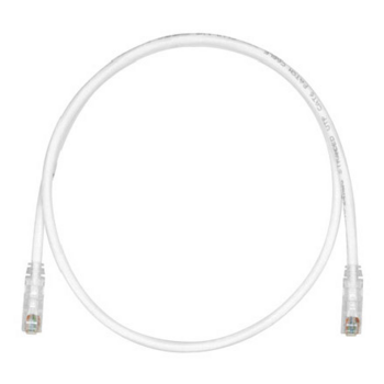 Патч-корд Panduit UTPSPL2MY UTP вилка RJ-45-вилка RJ-45 кат.6 2м белый LSZH