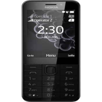 Мобильный телефон Nokia 230 Dual Sim серый моноблок 2Sim 2.8" 240x320 2Mpix GSM900/1800 MP3 FM microSDHC max32Gb