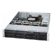 Серверная платформа Supermicro SERVER SYS-6028R-TRT (X10DRi-T, CSE-825TQ-R740LPB) (LGA2011-R3 DUAL,C612, 16xDDR4 RDIMM/LRDIMM Up to 1 TB, SVGA, 3 PCI-E 3.0 x16, 3 PCI-E 3.0 x8 slots (LP Slots), SATA RAID, 8x3.5" HotSwap, Intel® X540 Dual port 10GBase-T ,