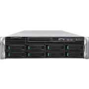 Серверная платформа Intel® Server System R2308WTTYS 2U, 2 x Socket 2011-R3, Xeon E5-2600 v3/v4, Intel C612, 24xDDR4 ECC REG DIMMs 1600, 1866, 2133 MHz, 2 х 10-Gbe, 8xHS HDD 3,5" SATA/SAS, 2xPCI-E x4+7xPCI-E x8+IOM Conn+RM Conn, 1x1100 Wt (1+0), no rails,