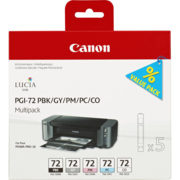 Canon PGI-72PBK/GY/PM/PC/CO Multi Pack Картридж Canon для PRO-10. 510 фотографий.