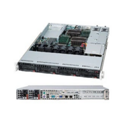 Корпус 1U, Optimized for WIO (W series) motherboards, 4 x 3.5" hot-swap SAS/SATA, SAS or enterprise SATA HDD only recommended, 1U 4-Port 12Gbps Backplane Support 4x3.5, 1U Redundant 700/750W Single Output Power Supply Platinum level, 54.5mm width, 2 full-