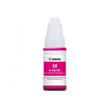 Чернила Canon GI-490M 0665C001 пурпурный 70мл для Canon Pixma G1400/G2400/G3400
