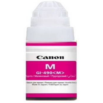 Картридж струйный Canon GI-490M 0665C001 пурпурный (70мл) для Canon Pixma G1400/2400/3400
