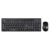 Клавиатура + мышь Оклик S290W клав:черный мышь:черный USB беспроводная Multimedia (351701)