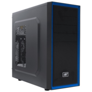 корпус Deepcool TESSERACT BF, ATX, Black-Blue, без БП[DP-CCATX-TSRBFBK]