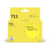 T2 CZ132A Картридж № 711 (IC-H132) для HP Designjet T120/520, жёлтый, с чипом