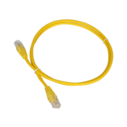 Патч-корд Lanmaster UTP TWT-45-45-5.0-YL вилка RJ-45-вилка RJ-45 кат.5е 5м желтый ПВХ (уп.:1шт)